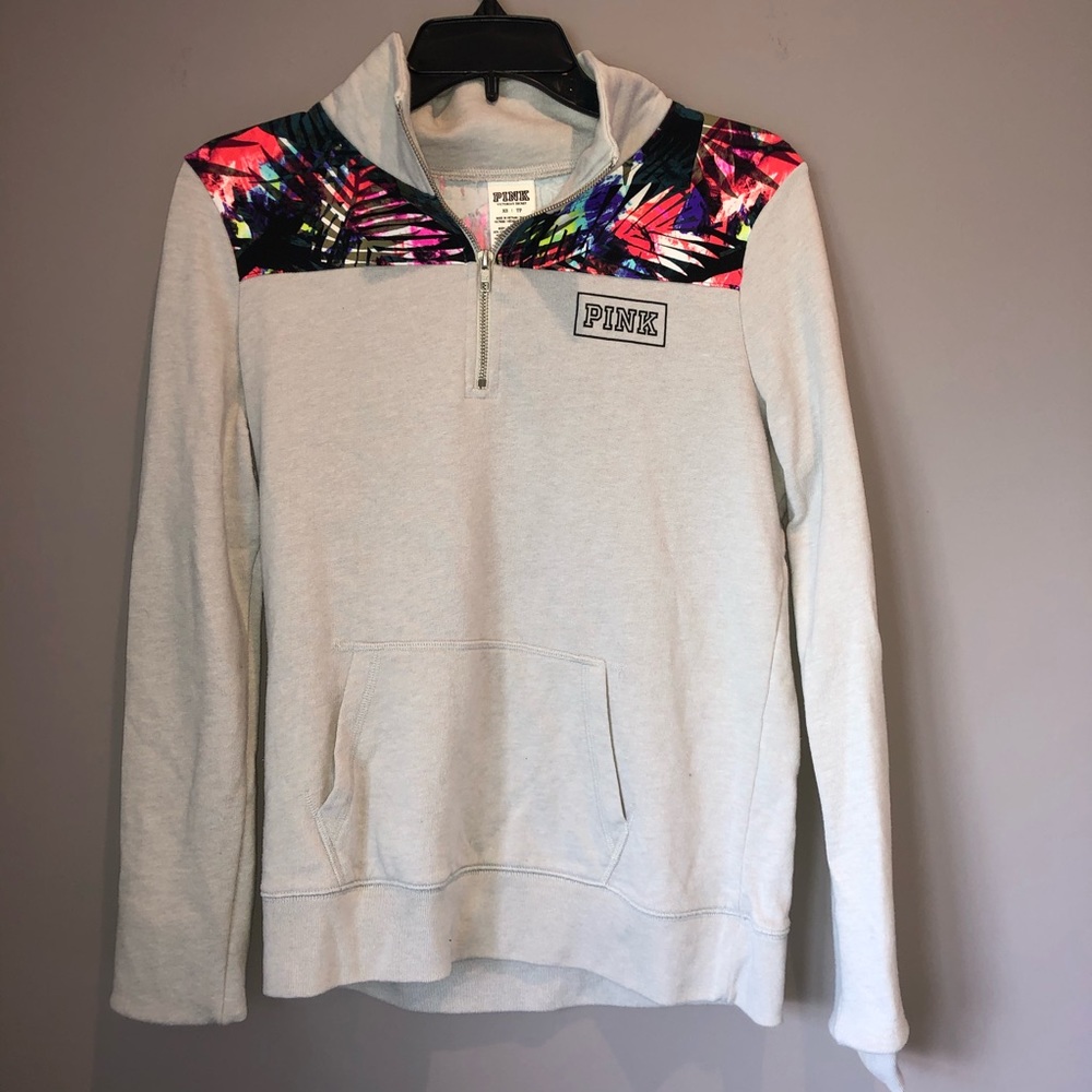 Pink Quarter Zip